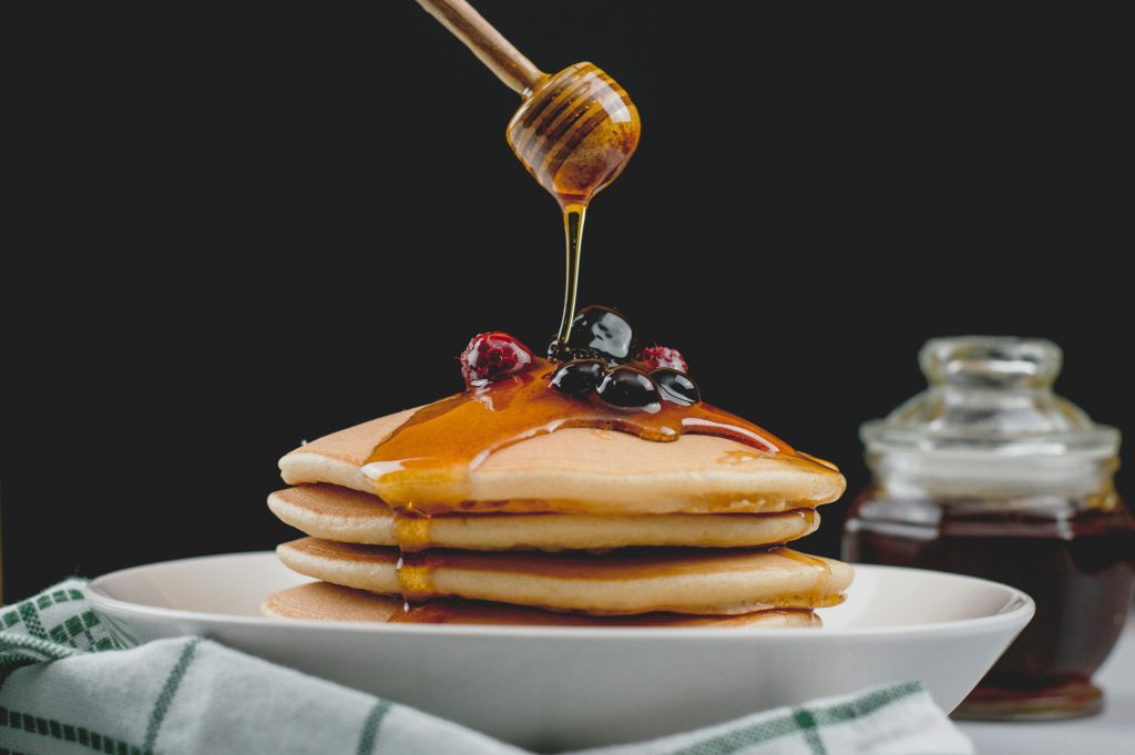 Pancakes und Ahorn